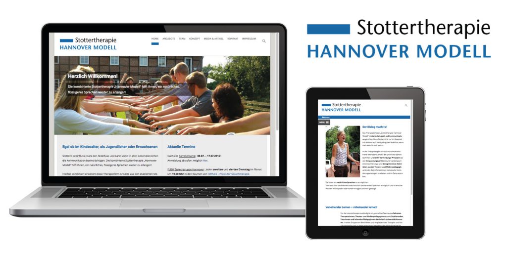 Stottertherapie Hannover Website Webdesign